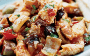 Ingredients for Chicken Picadillo