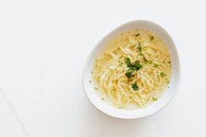 comforting beef picadillo soup