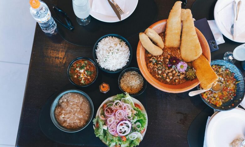cuban meal with rice
