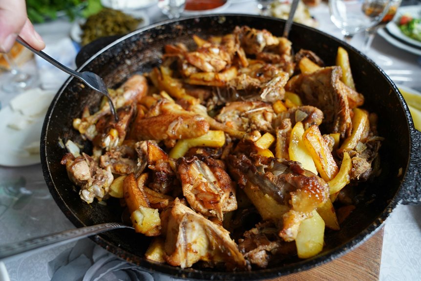 delicious picadillo with potatoes